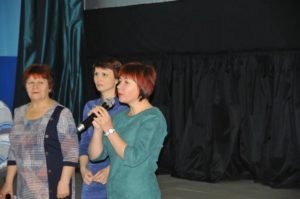 Елена Шадрина на празднике "Белых журавлей"