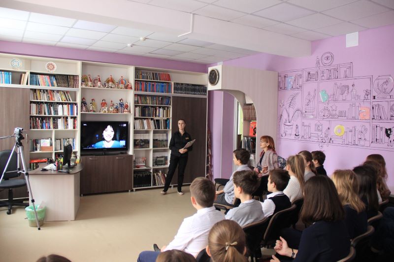 Скайп-встреча с читателями из Кемерово