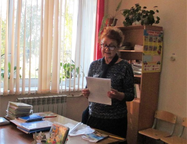 Надежда Кожевникова рассказала о своей встрече с учащимся школы № 2